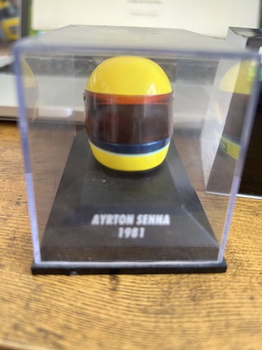 Casco minichamps ayrton - minichamps, 1/8