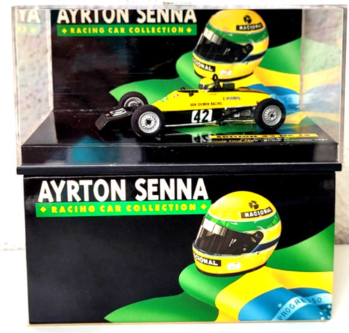 Minichamps senna van - 1:43,