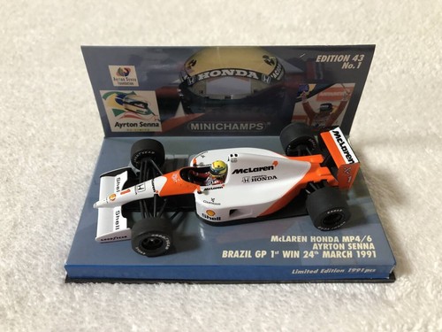 Minichamps ayrton senna - 1/43,