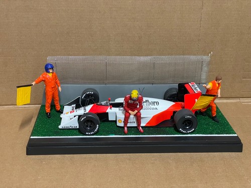 Diorama senna mclaren - diorama,